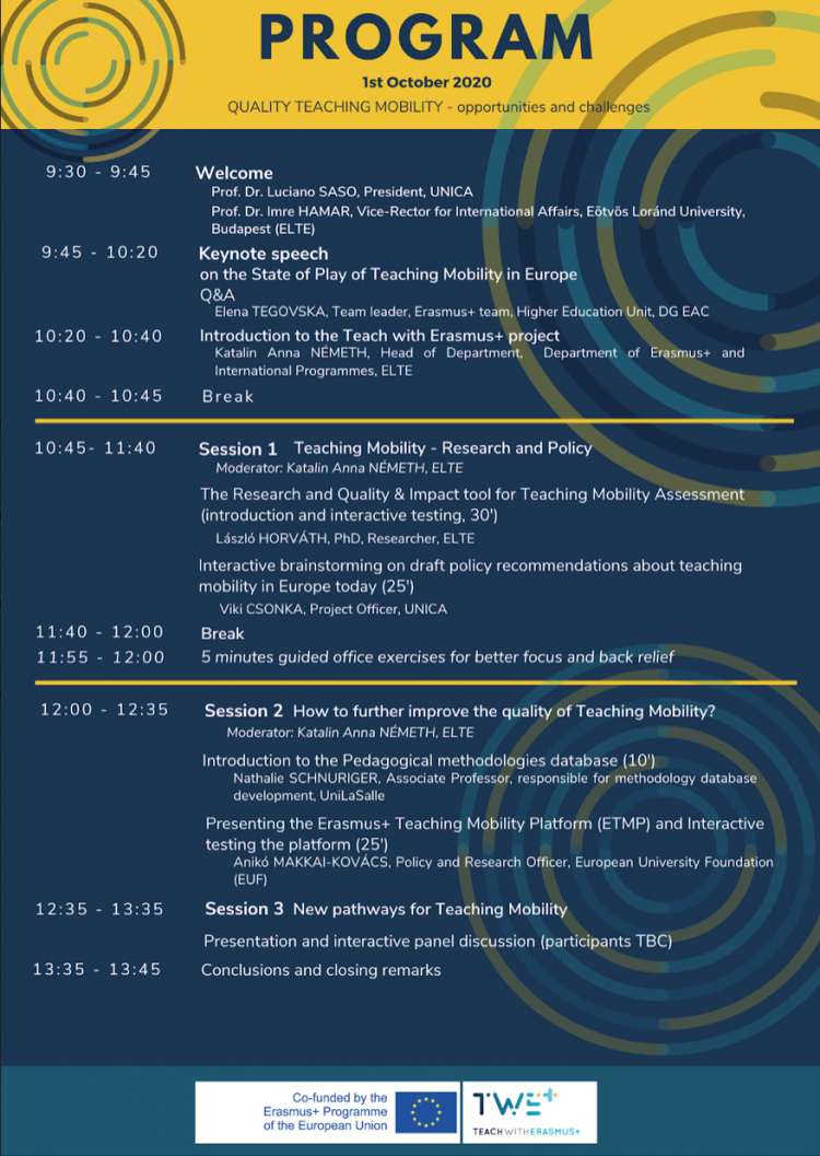 QTM updated program
