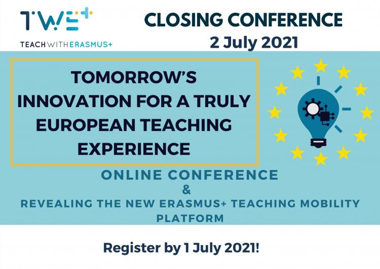 TWE+ closing conference banner